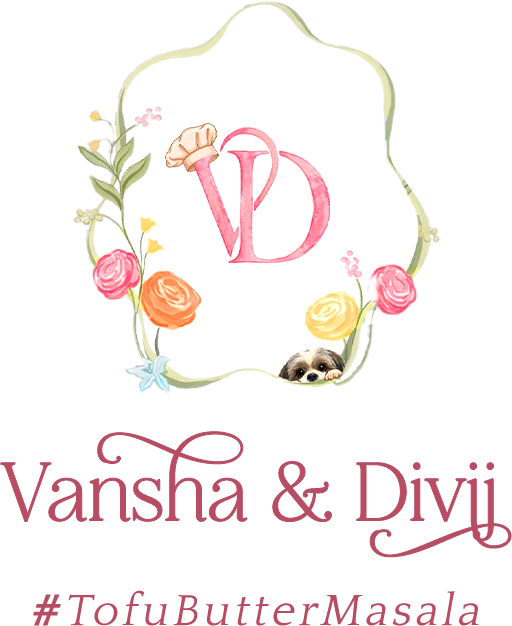 Divij and Vansha monogram and names